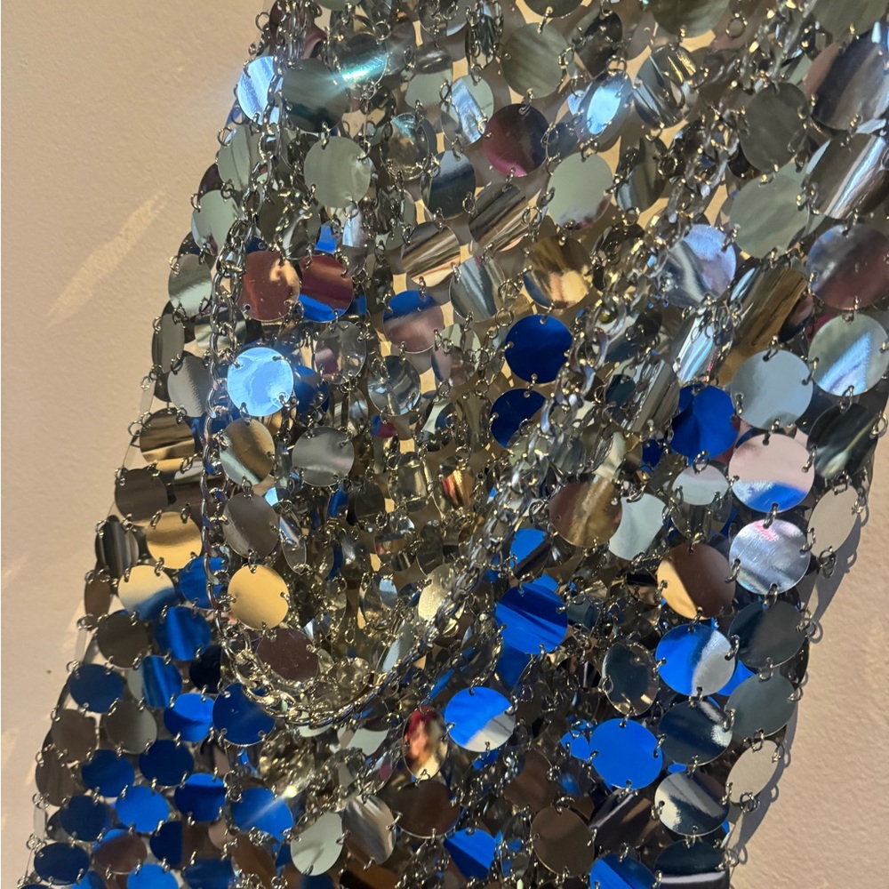 Silver Sequin Dress - Picture 6 of 6
